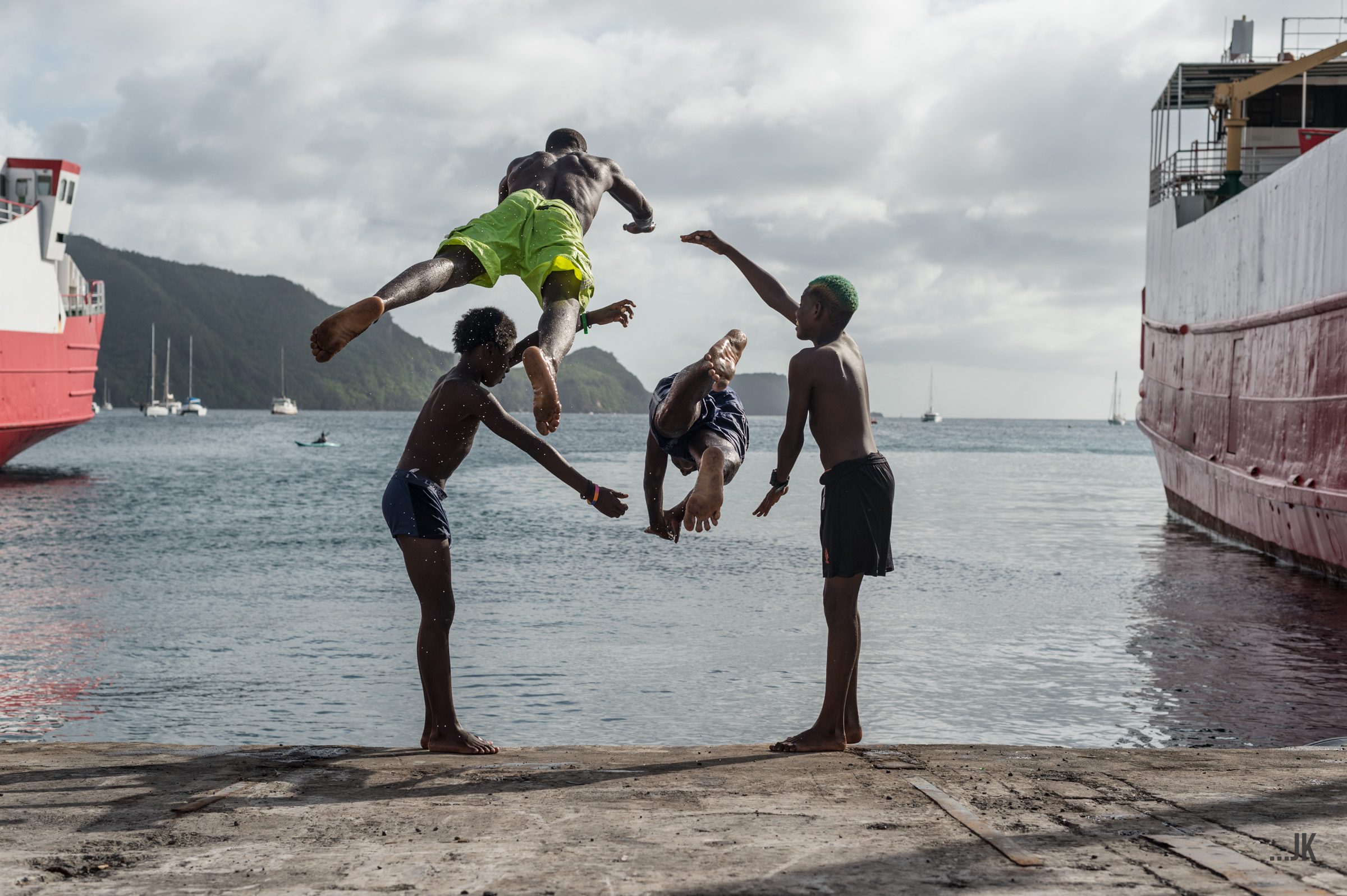 Locals having fun 3, Bequia