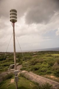 Air raid siren for Montserrat
