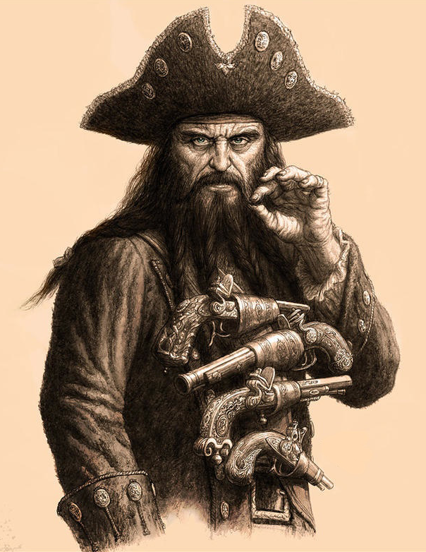 Who were the real pirates of the Caribbean?