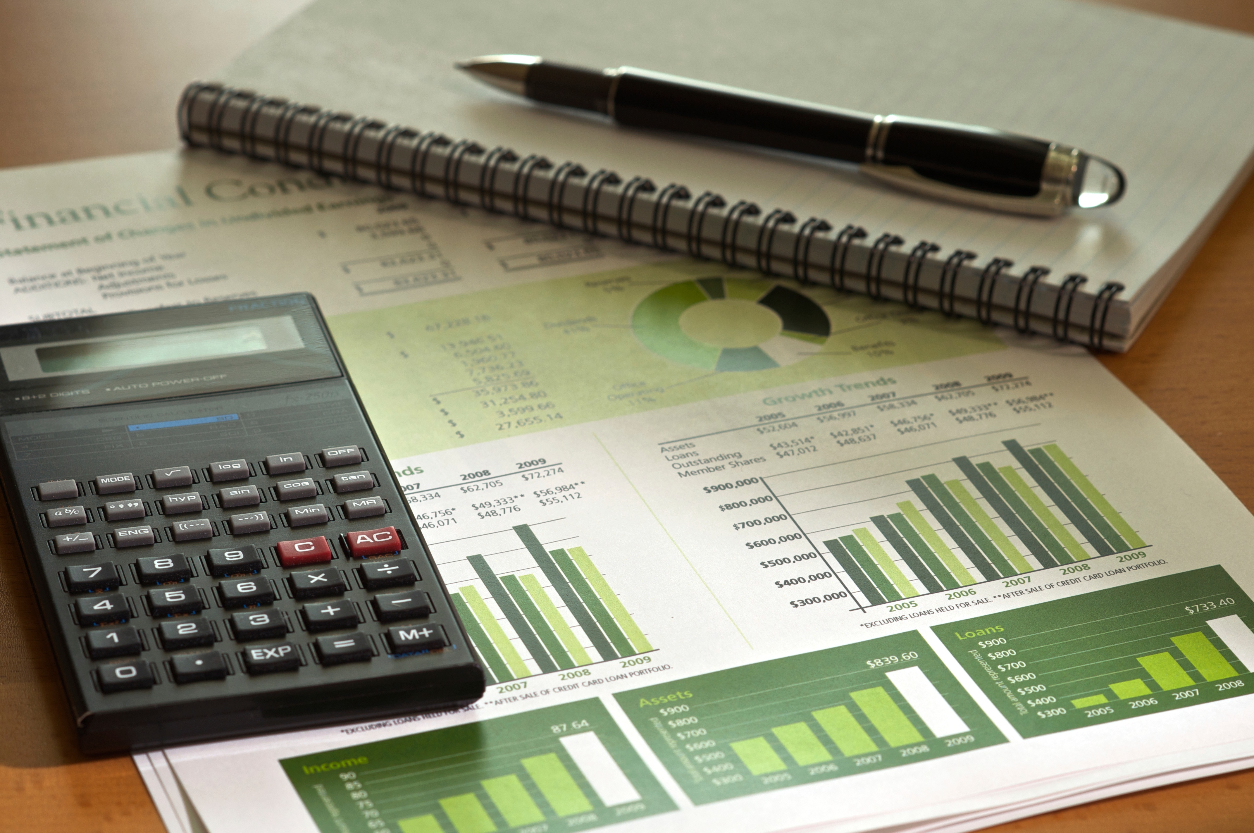 calculator spreadsheet finances