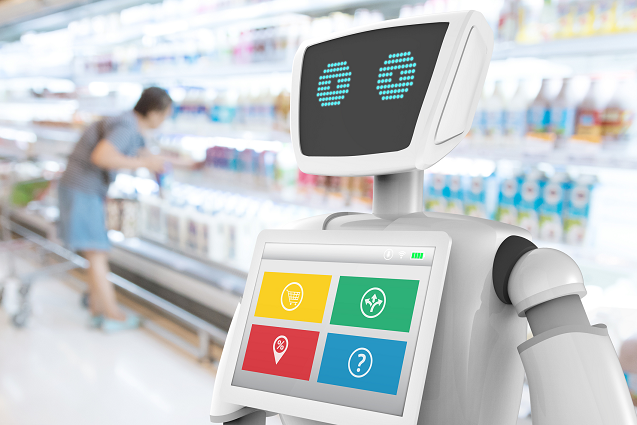 Robots e Inteligencia Artificial roban miradas en el Retail