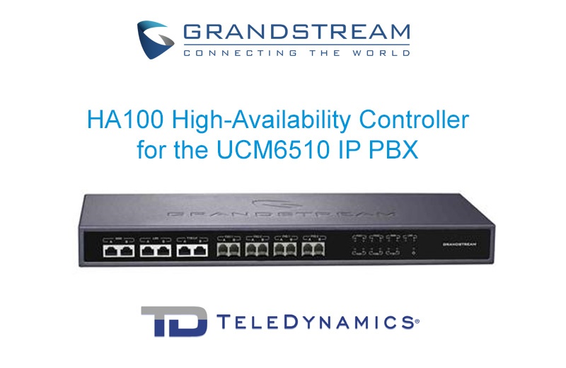 Grandstream's HA100 high availability controller for the UCM6510