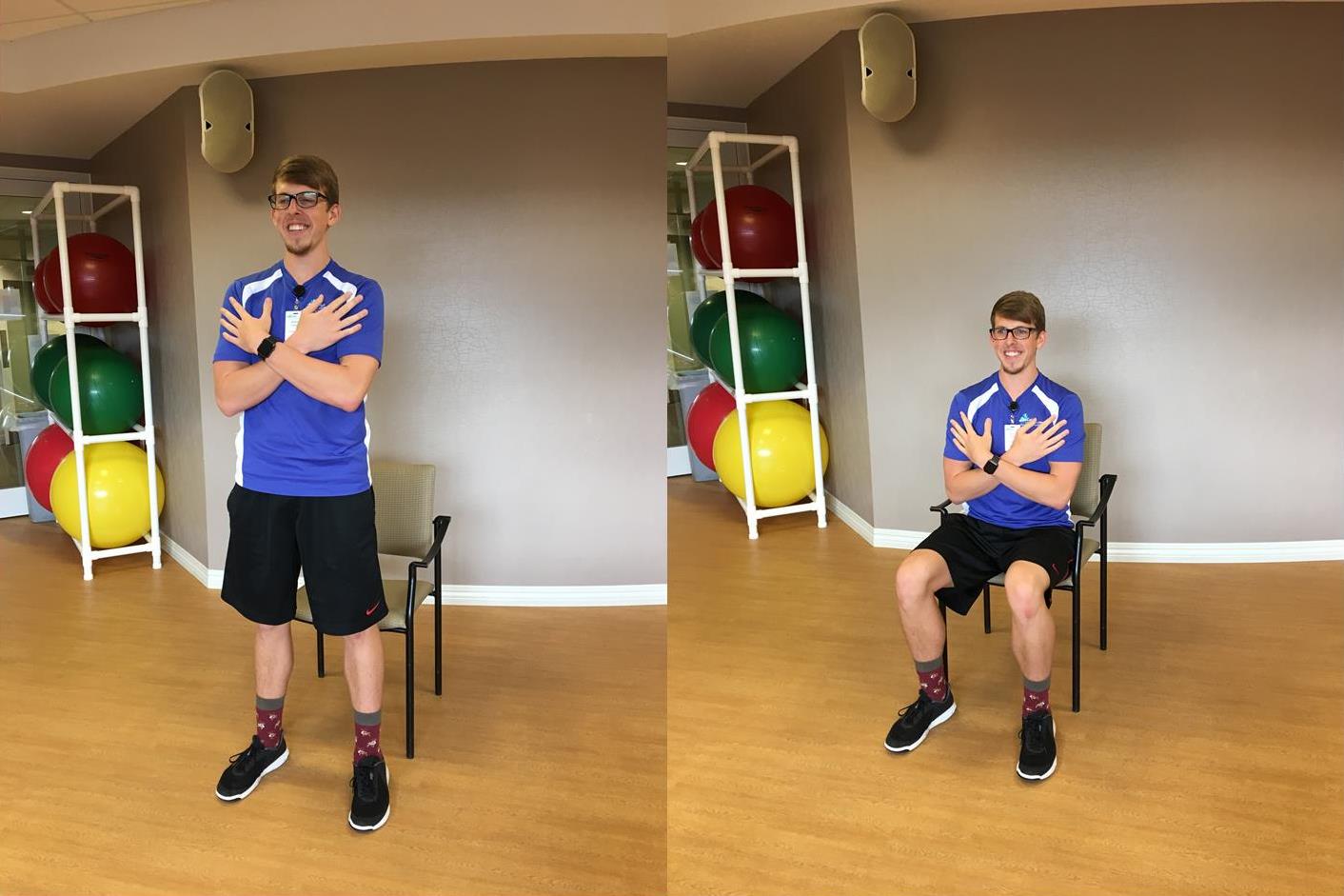 5 Exercises That Don’t Require Weights Chair Stands