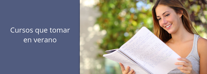 Cursos que puedes tomar durante en verano