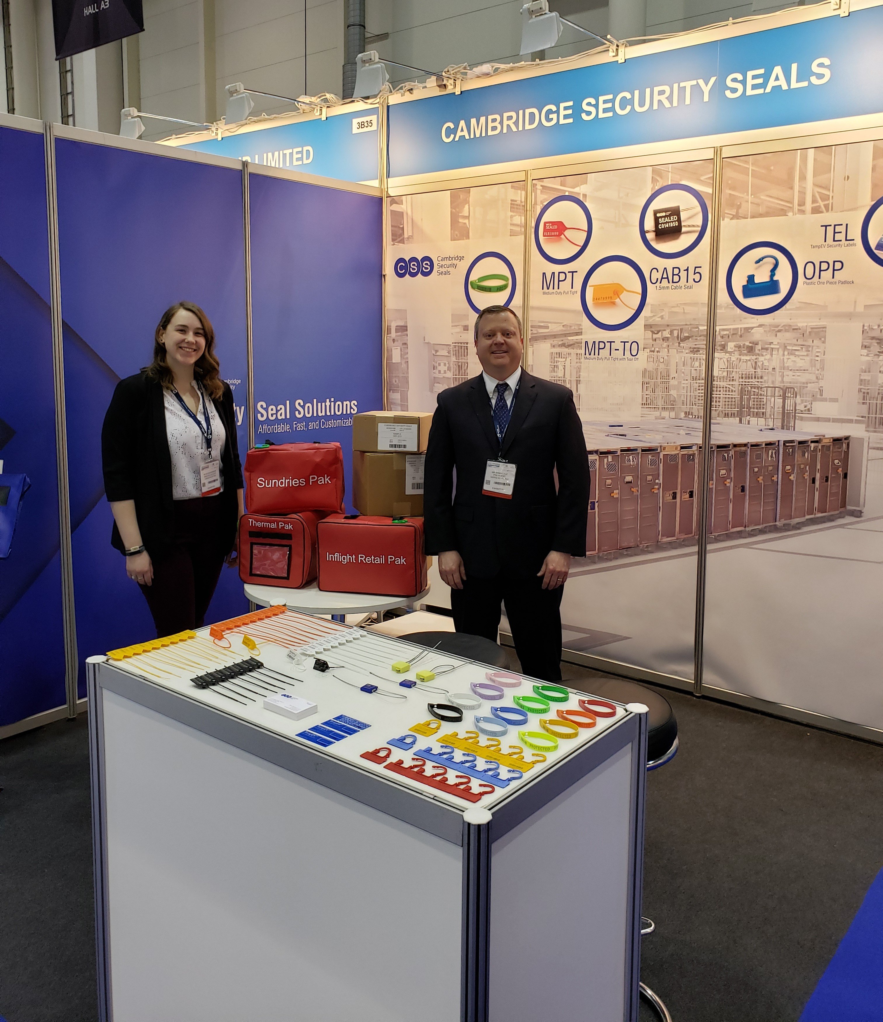 Cambridge Security Seals at WTCE 2019