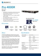 Spec Sheet