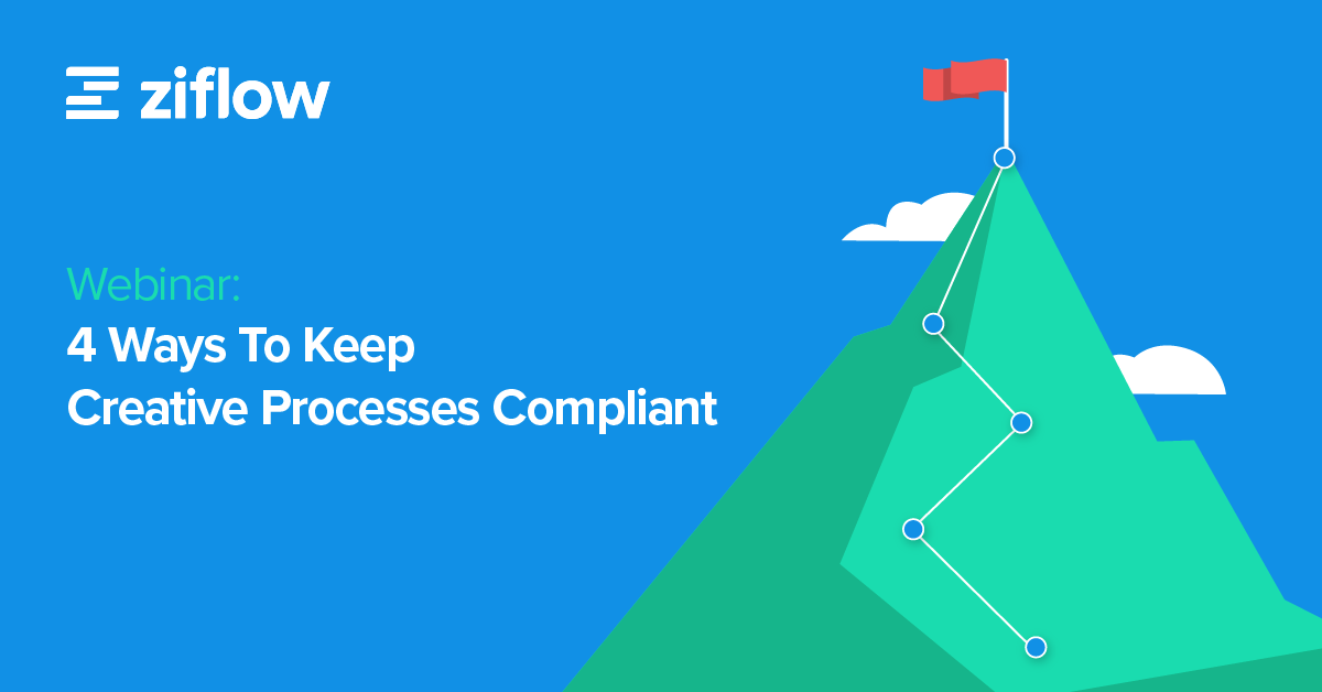 webinar ways to keep creative marketing processes compliant