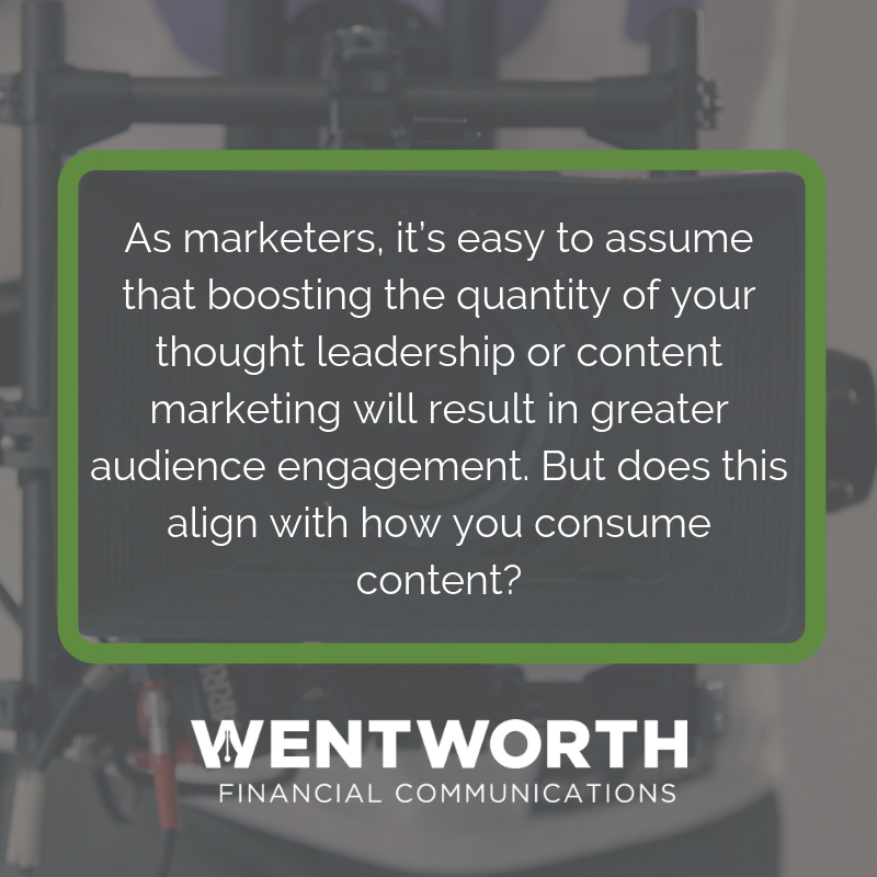 Copy of There’s good reason for financial services firms of all types to embrace more visual-based marketing—such as video and motion-graphic animations—to bolster their ongoing written thought-leadership strategy.