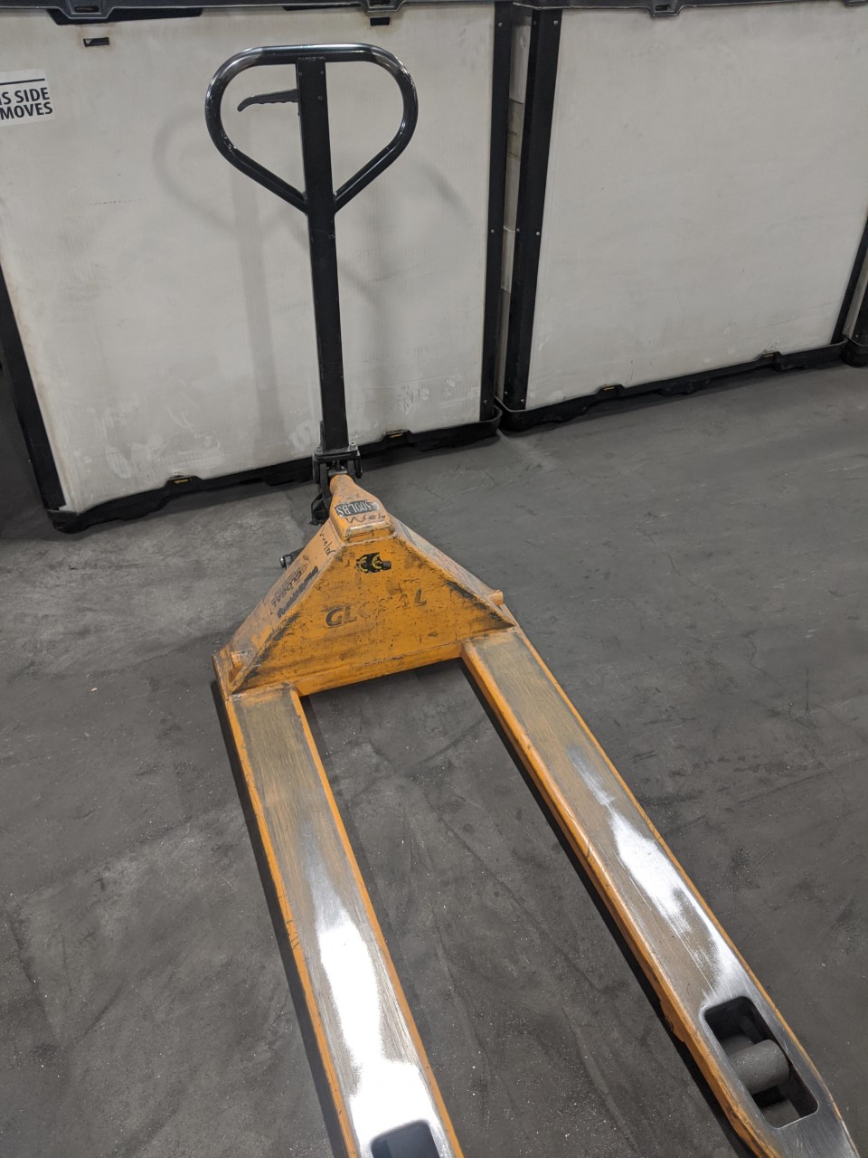 Disinfecting High Touch Areas Pallet Jack Columbia