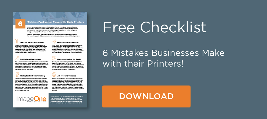 Download 6 Mistakes Businesses Make with their Printers