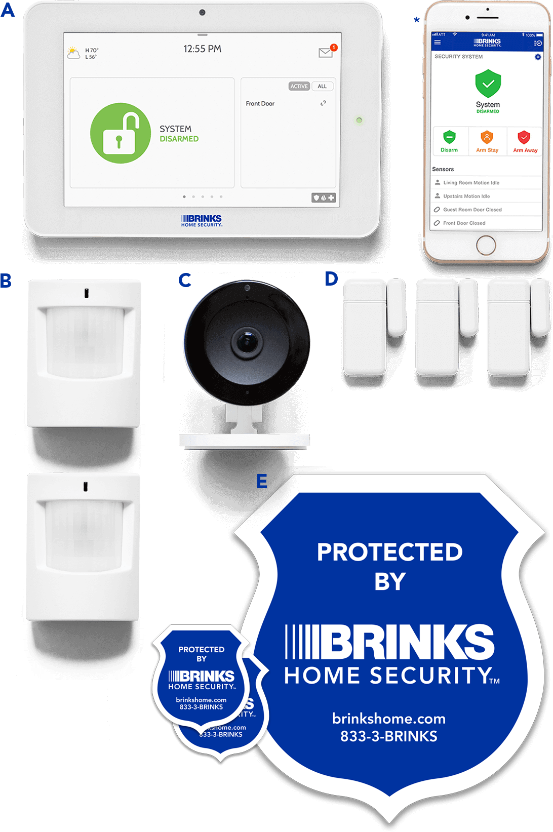 brinks security system login