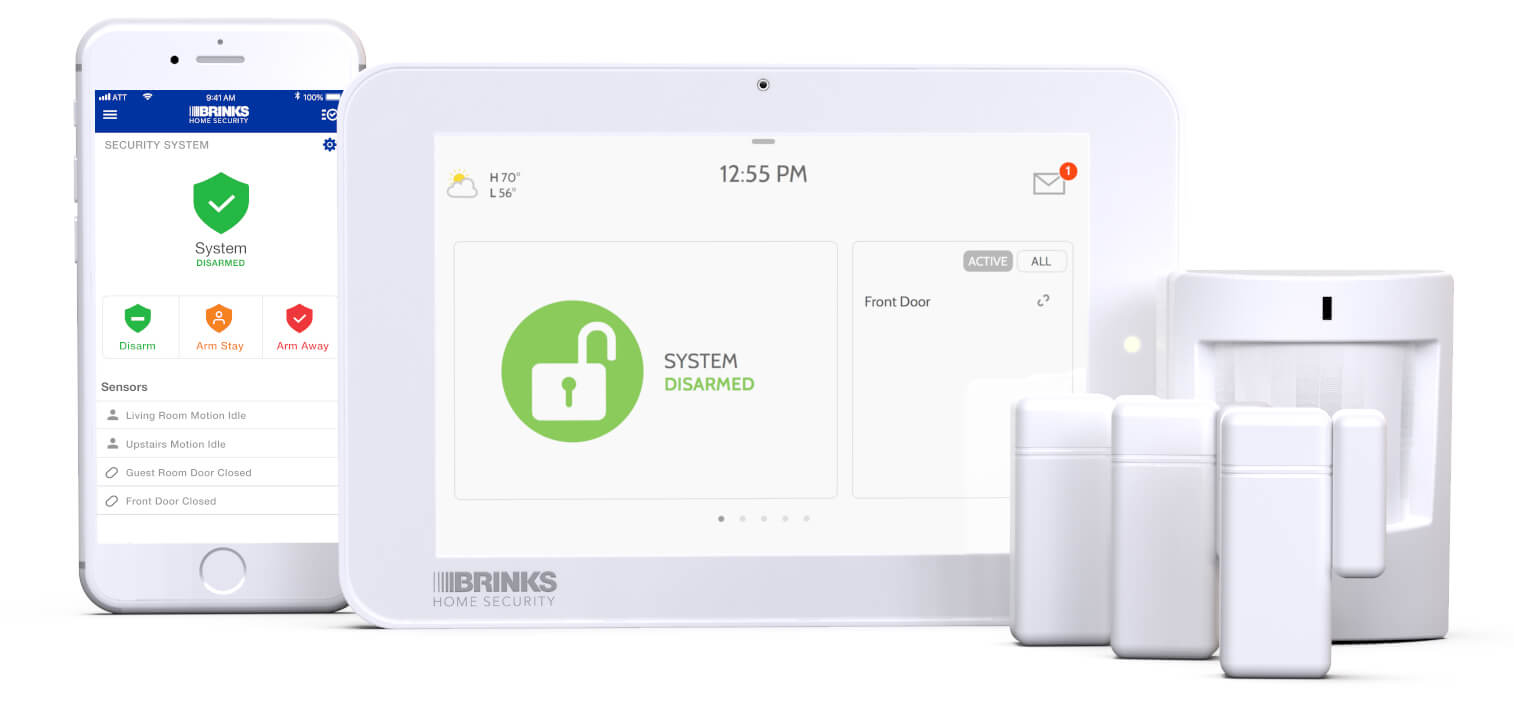 brinks home security login