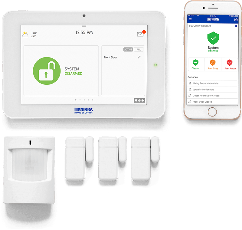 brinks home security login