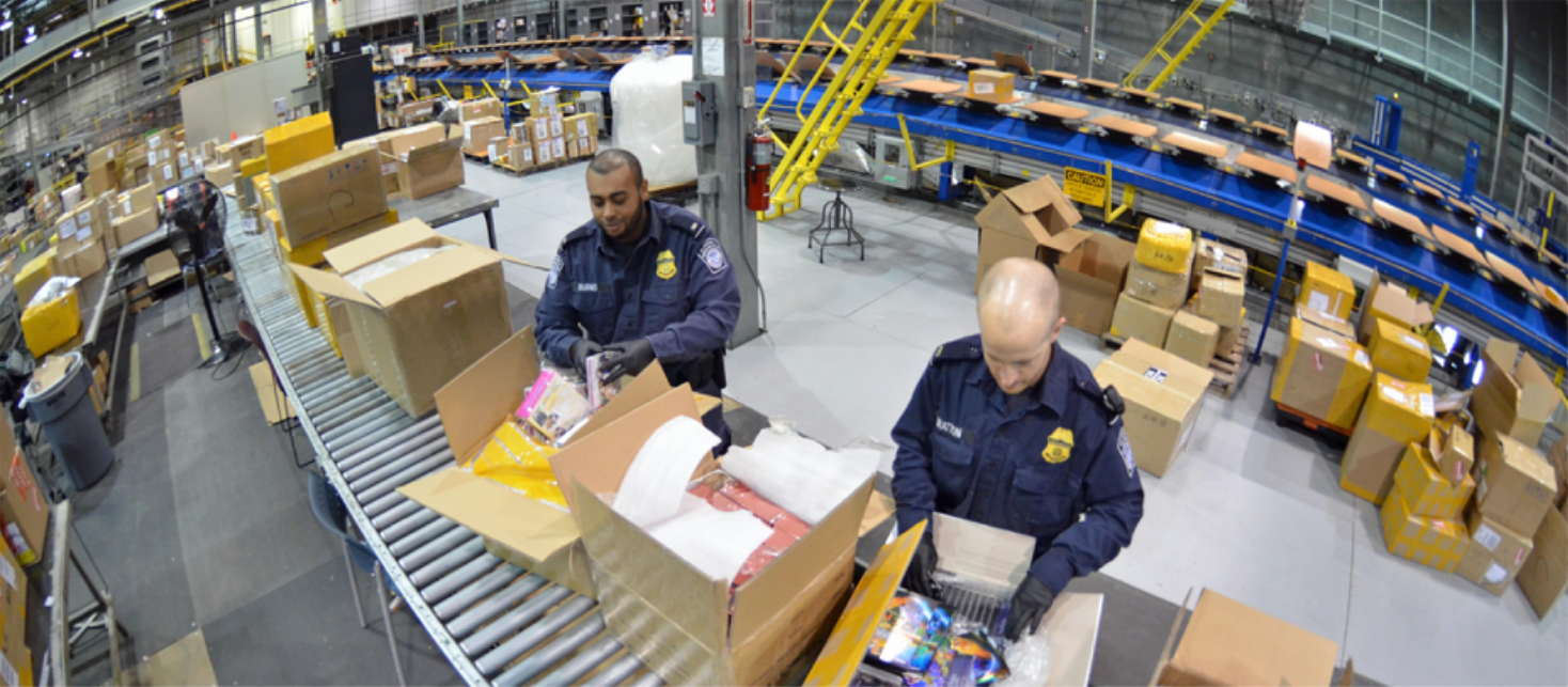 Online counterfeit products flood western customs each year