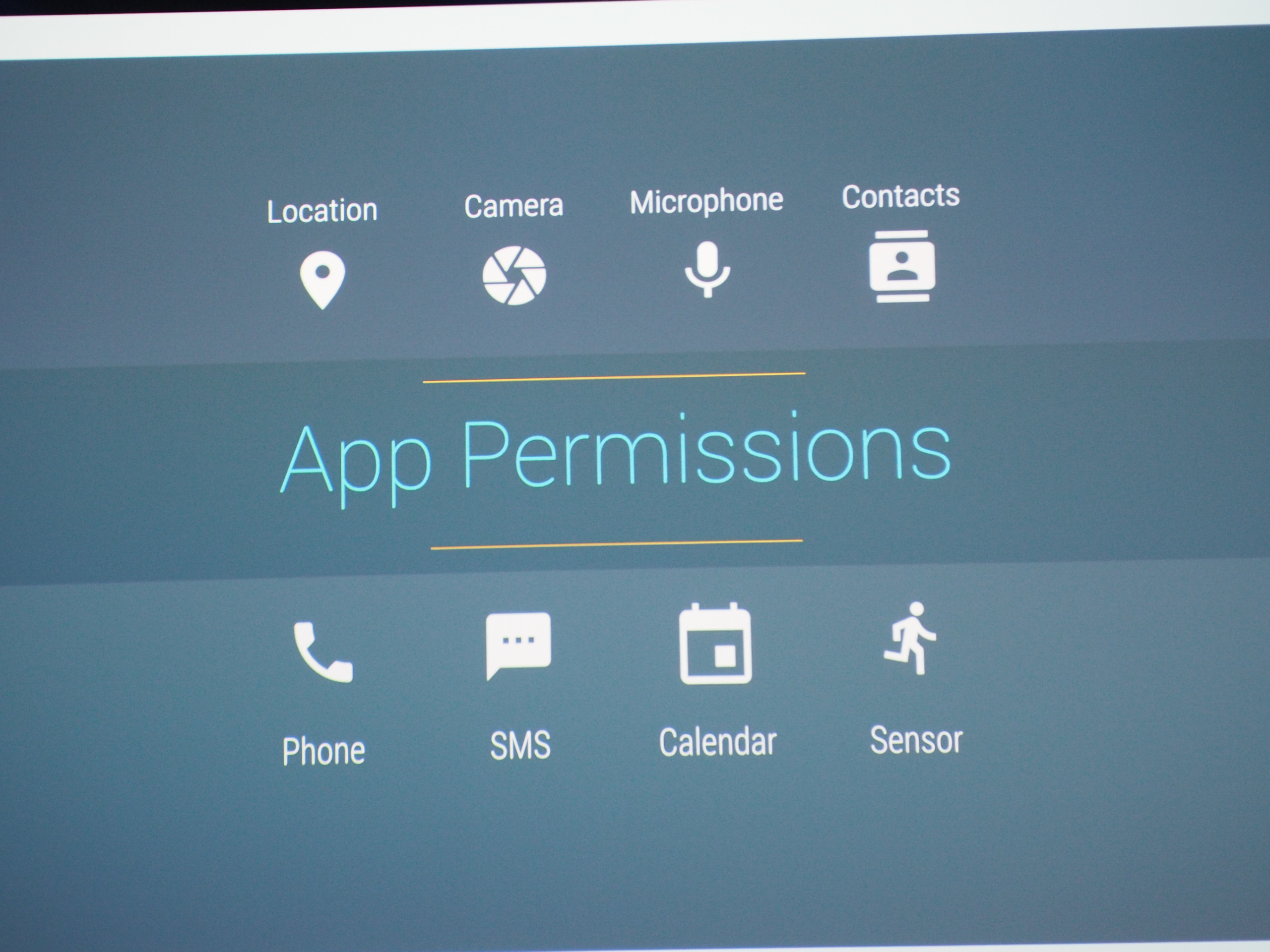 Android app permissions Android app permissions