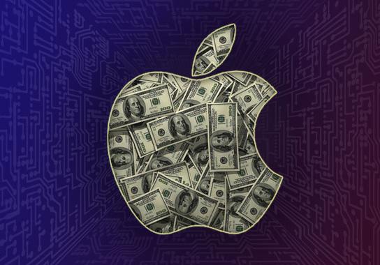 Доход Apple за последний квартал превысил девяносто миллиардов