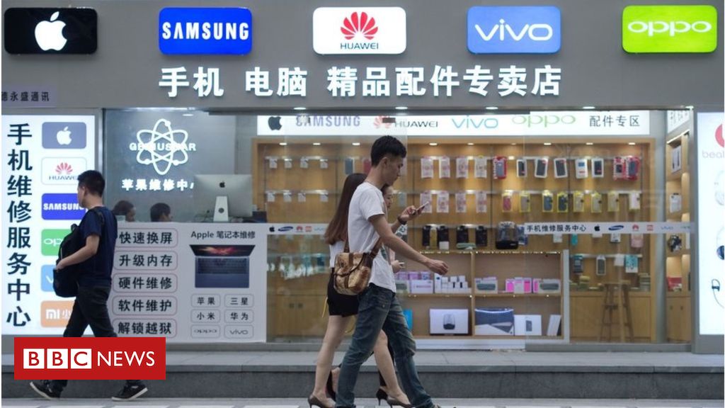 Продажи смартфонов в Китае в апреле выросли на 17%