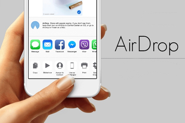 Номер телефона iPhone можно узнать через AirDrop