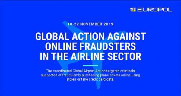 Европол задержал 79 человек по подозрению в online-мошенничестве с авиабилетами