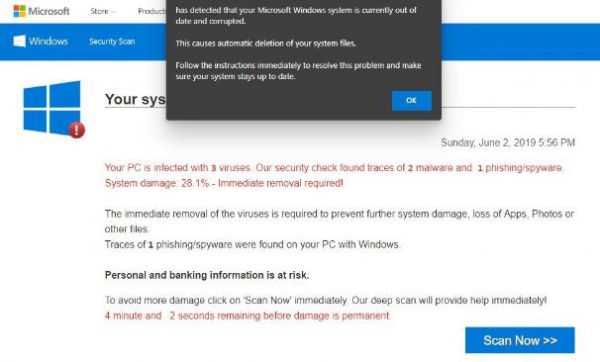 Приложения из Microsoft Store распространяют мошенническую рекламу инструментов кибербезопасности