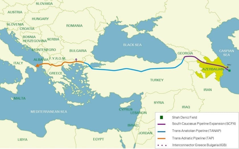 Shah Deniz 2 Map - HSE Performance