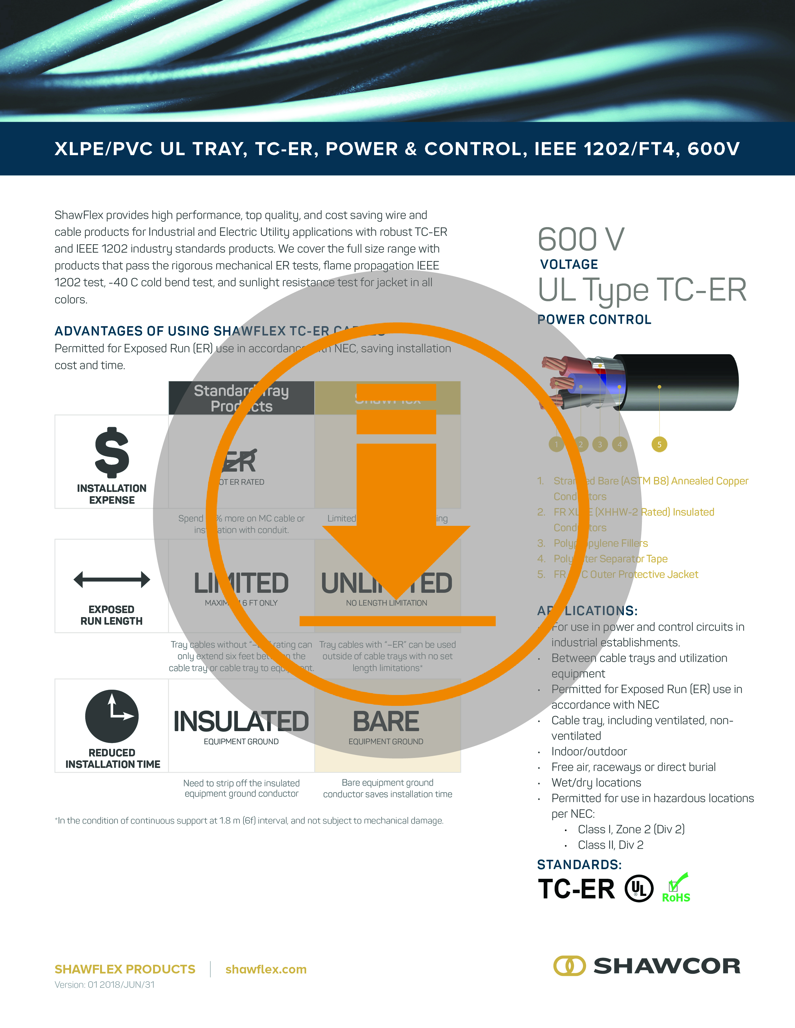XLPE_PVC UL Tray, TC-ER, power & control, IEEE 1202, 600V_02_DOWNLOAD_IMAGE