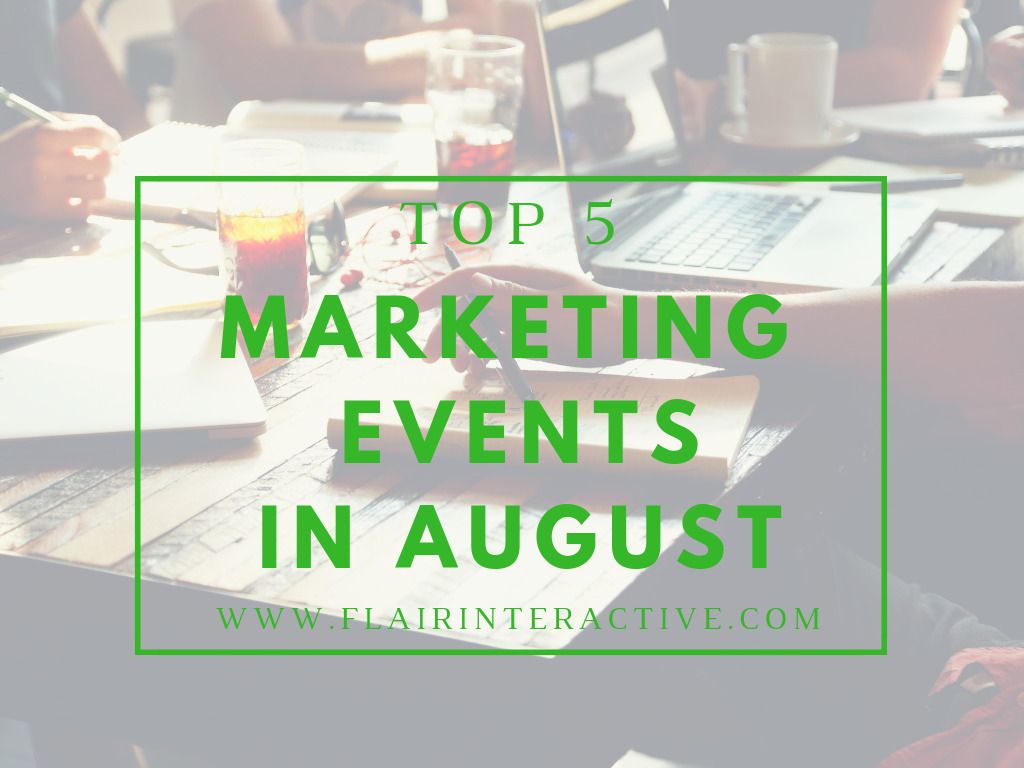 Marketing events 8.2018