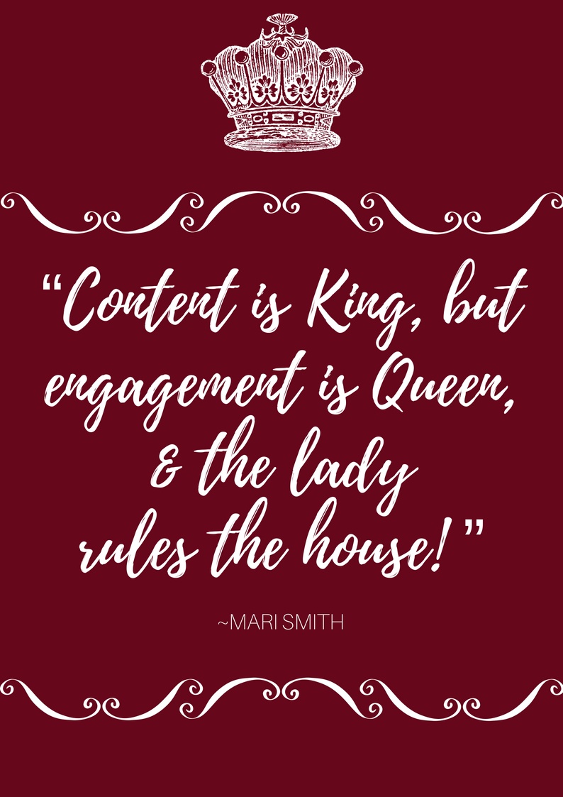 content king engagement queen