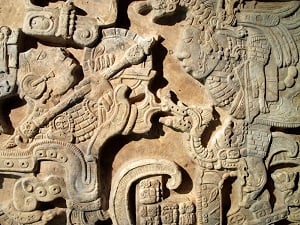Mayan blood-letting