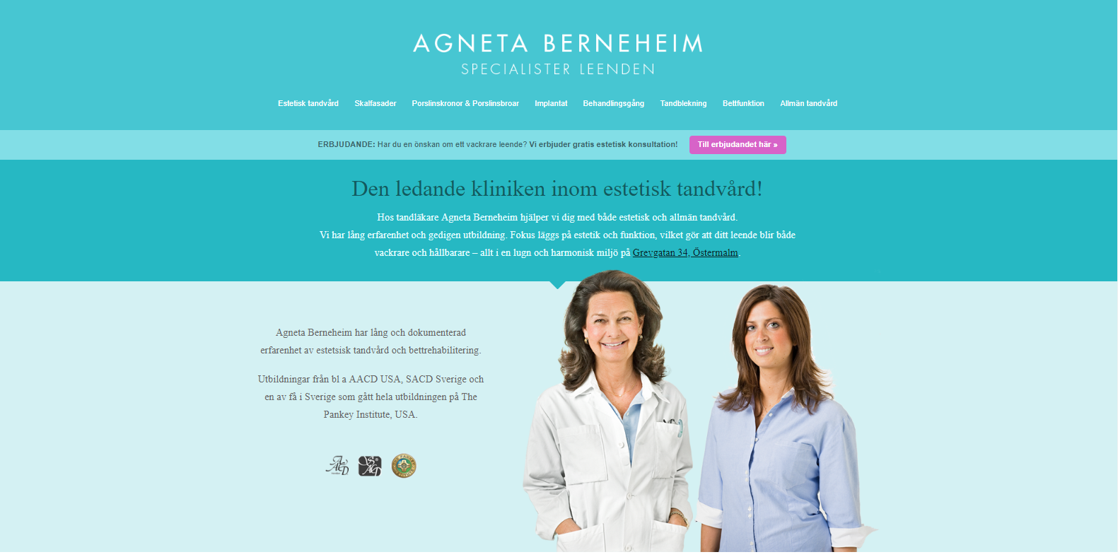 Tandläkare Agneta Berneheim