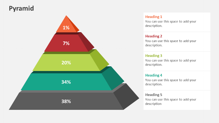 3D Pyramid Powerpoint design elements 3D Pyramid Powerpoint design elements