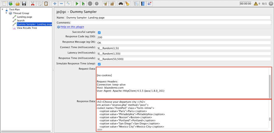 dummy sampler in jmeter script guide