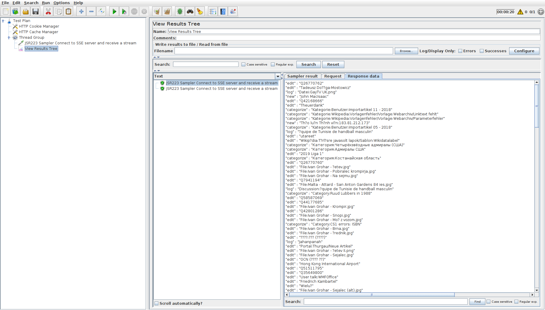 sse load testing tutorial