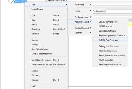 JSR223 PostProcessor