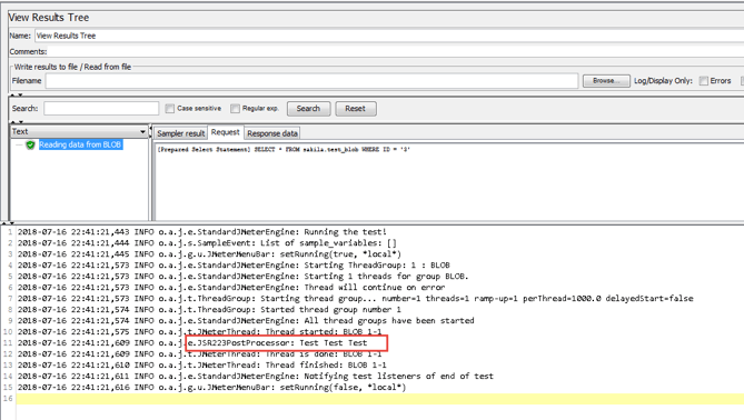 how to test blob in jmeter and blazemeter easily