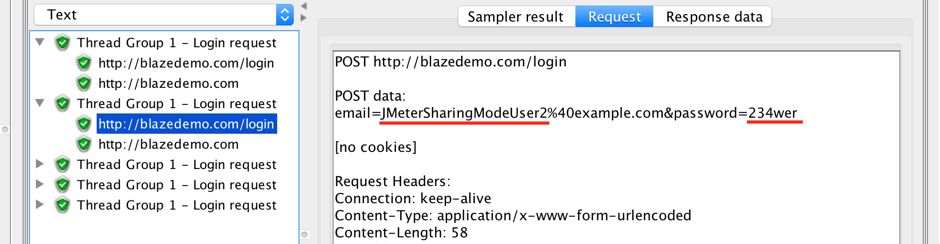 jmeter sharing mode
