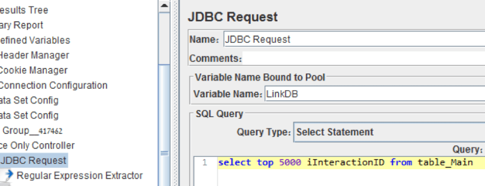 adding a DB connection in JMeter vs. LoadRunner