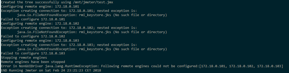 distributed testing wirh jmeter 4