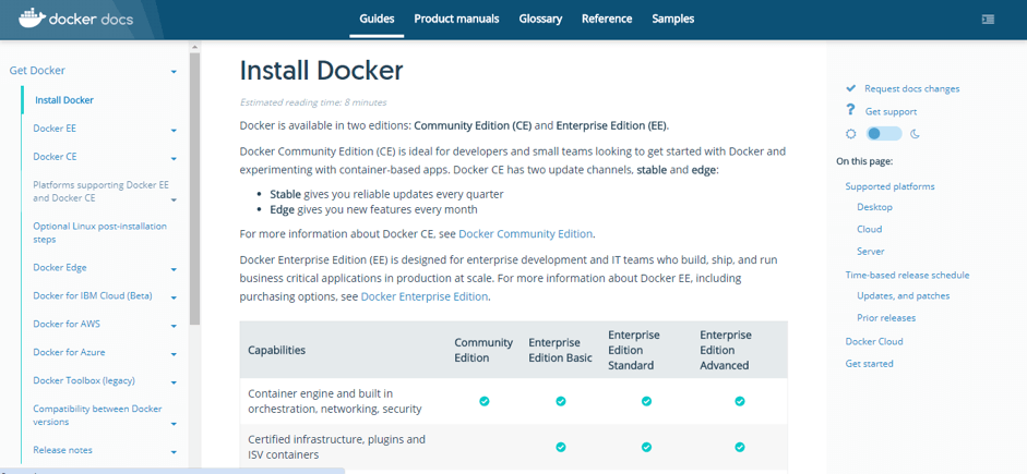 docker for mac unknown runtime specified default