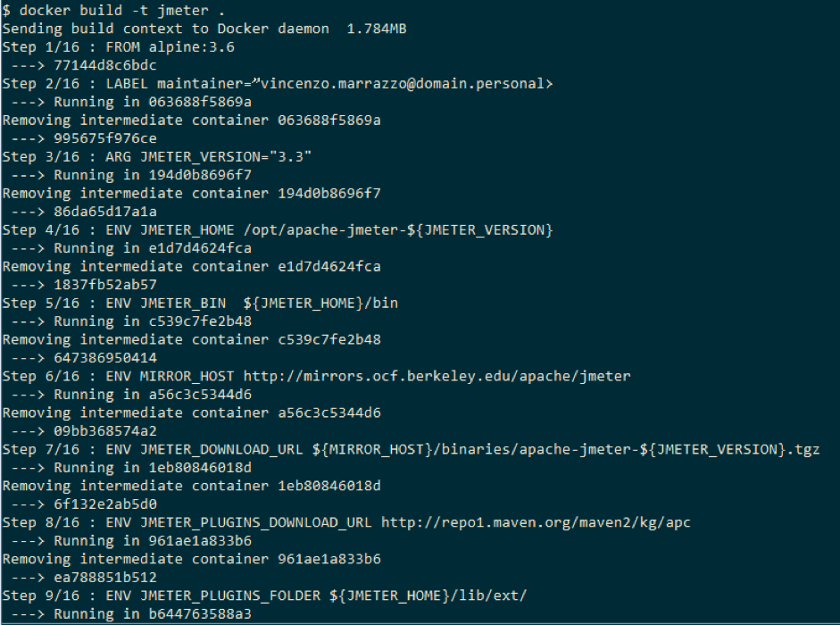 jmeter with docker explanation, jmeter docker