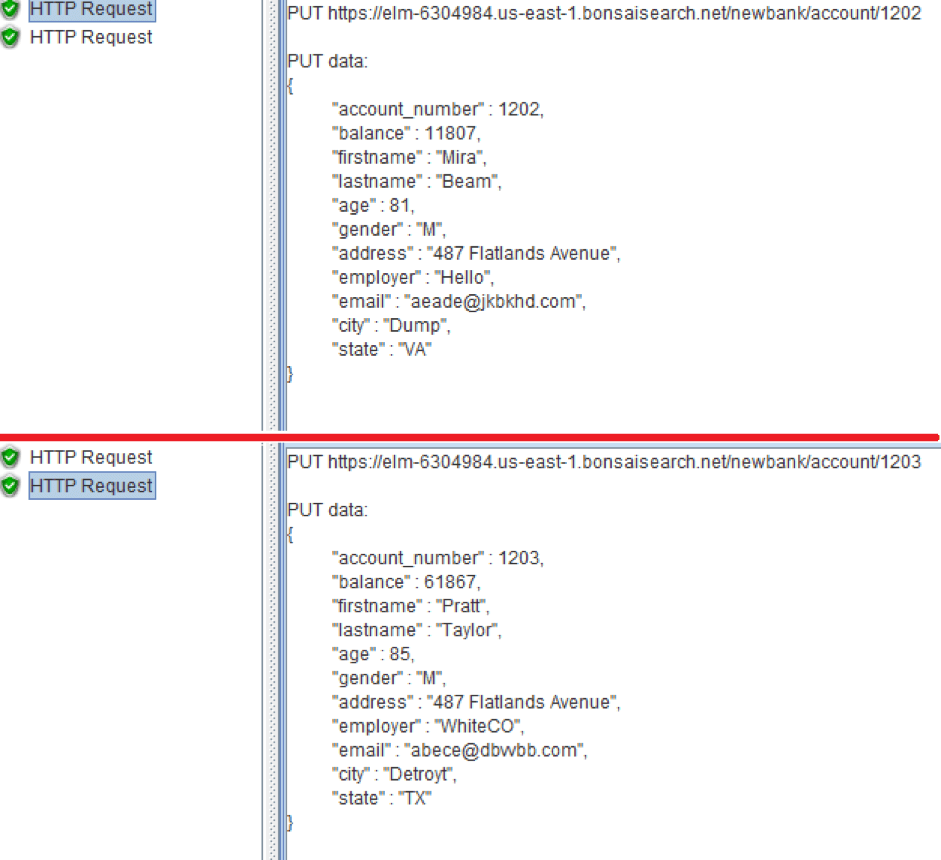 running performance tests with jmeter on elastic search engine