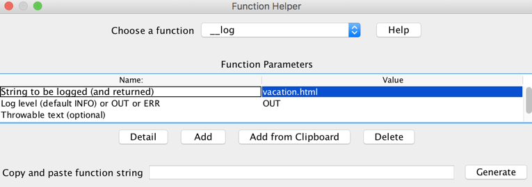 jmeter log function configuration