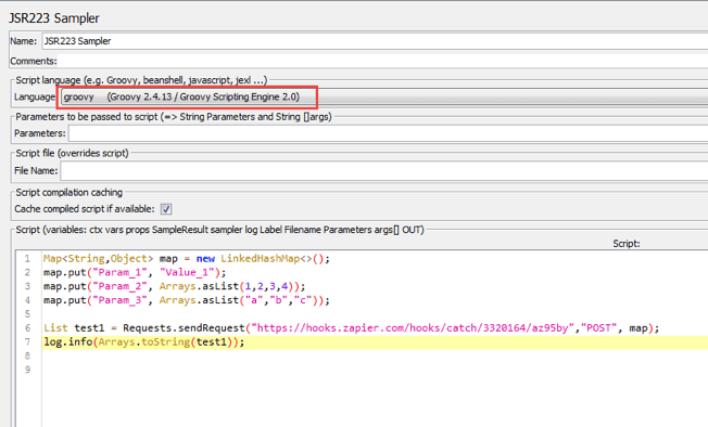 通過構建jar文件在jmeter中編寫groovy腳本