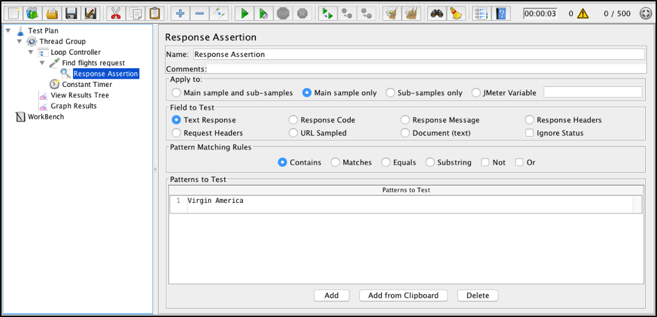 how many users can jmeter performance test?