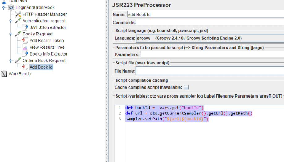 performance testing microservices with jmeter