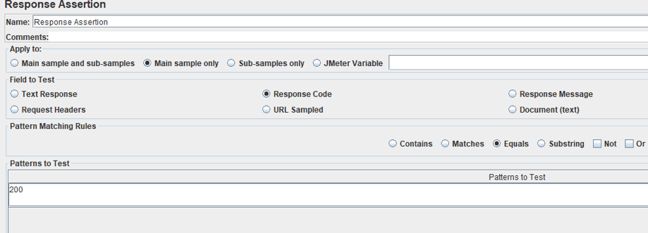 jmeter and microservices