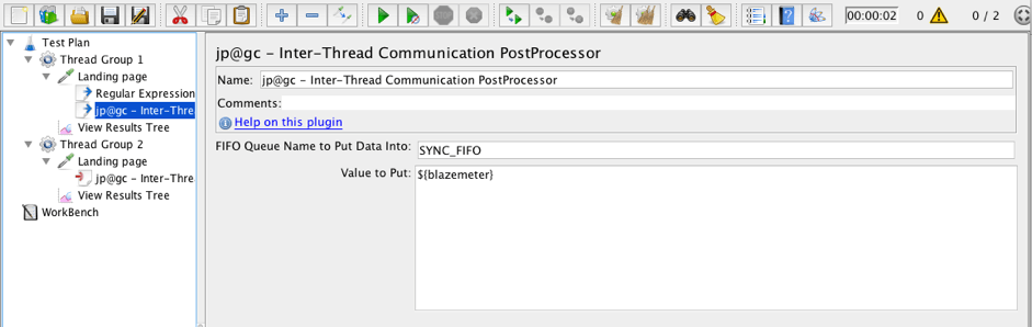 Inter-Thread Communication PostProcessor