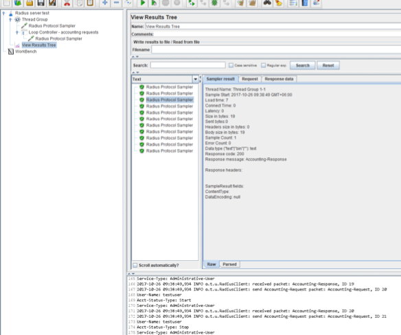 jmeter, radius server, guide, how to