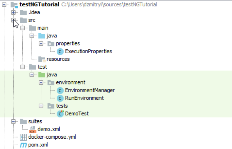 IntelliJ project example