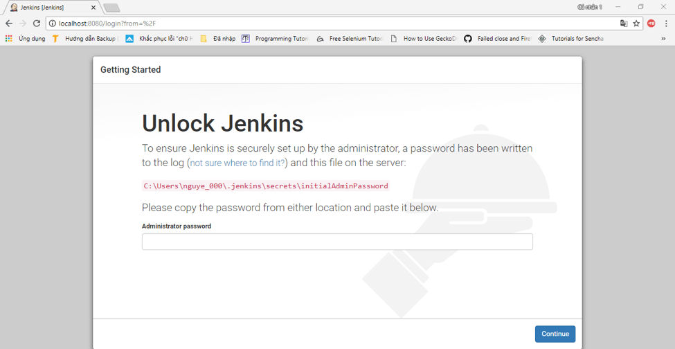 jenkins configuration